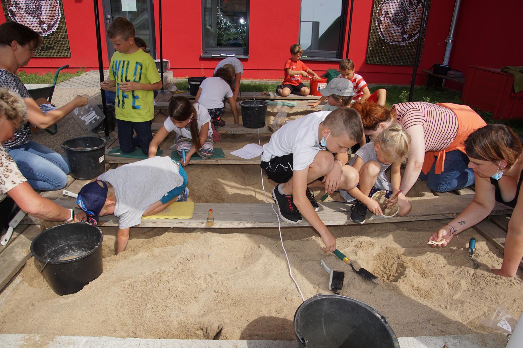 Archäologen-Camp für junge Forscher
