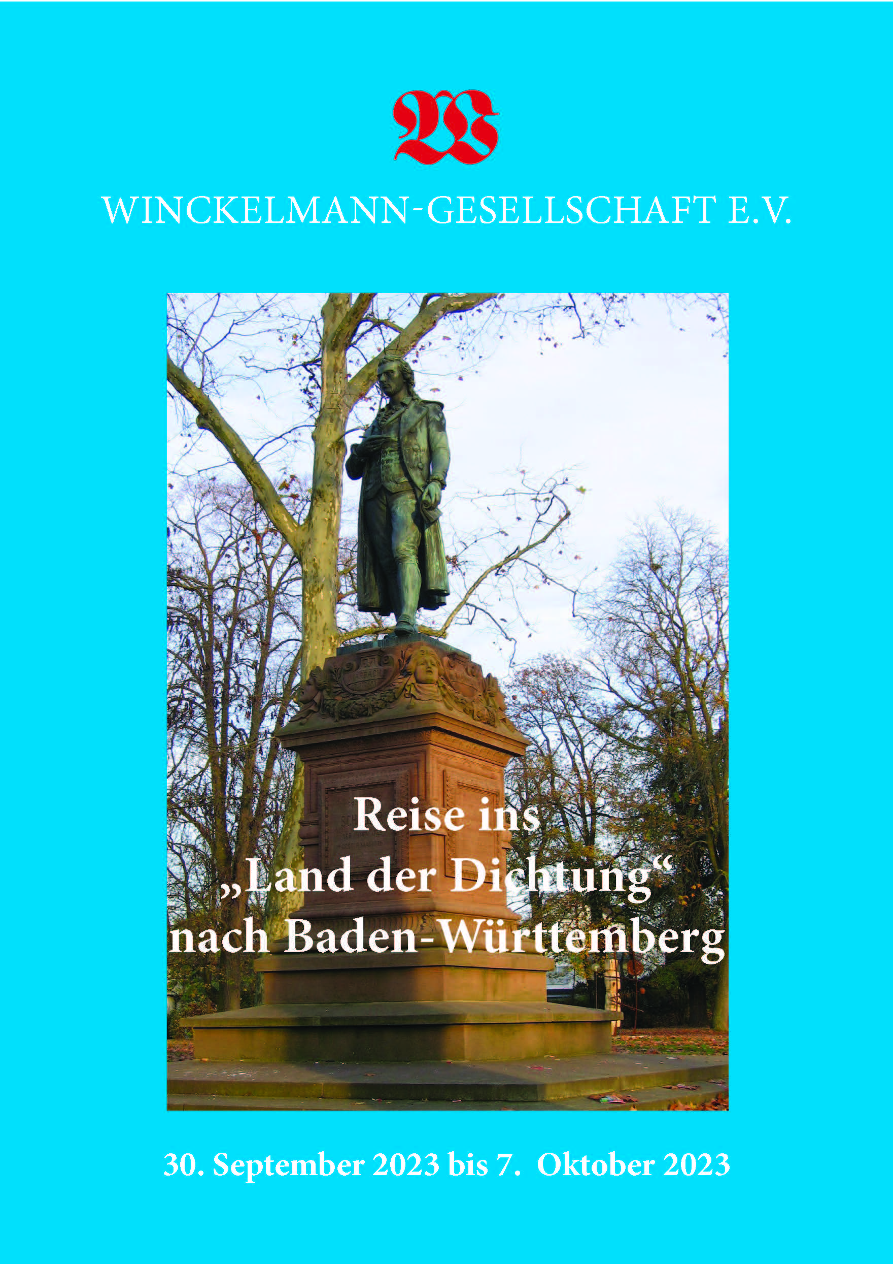 Reise ins "Land der Dichtung" nach Baden-Württemberg