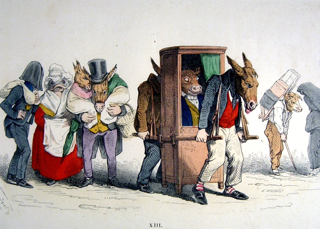 Vorgestellt: J. J. Grandville (1803–1847) – Karikaturen und Zeichnungen – Ein fast vergessener Zeitgenosse Daumiers?“