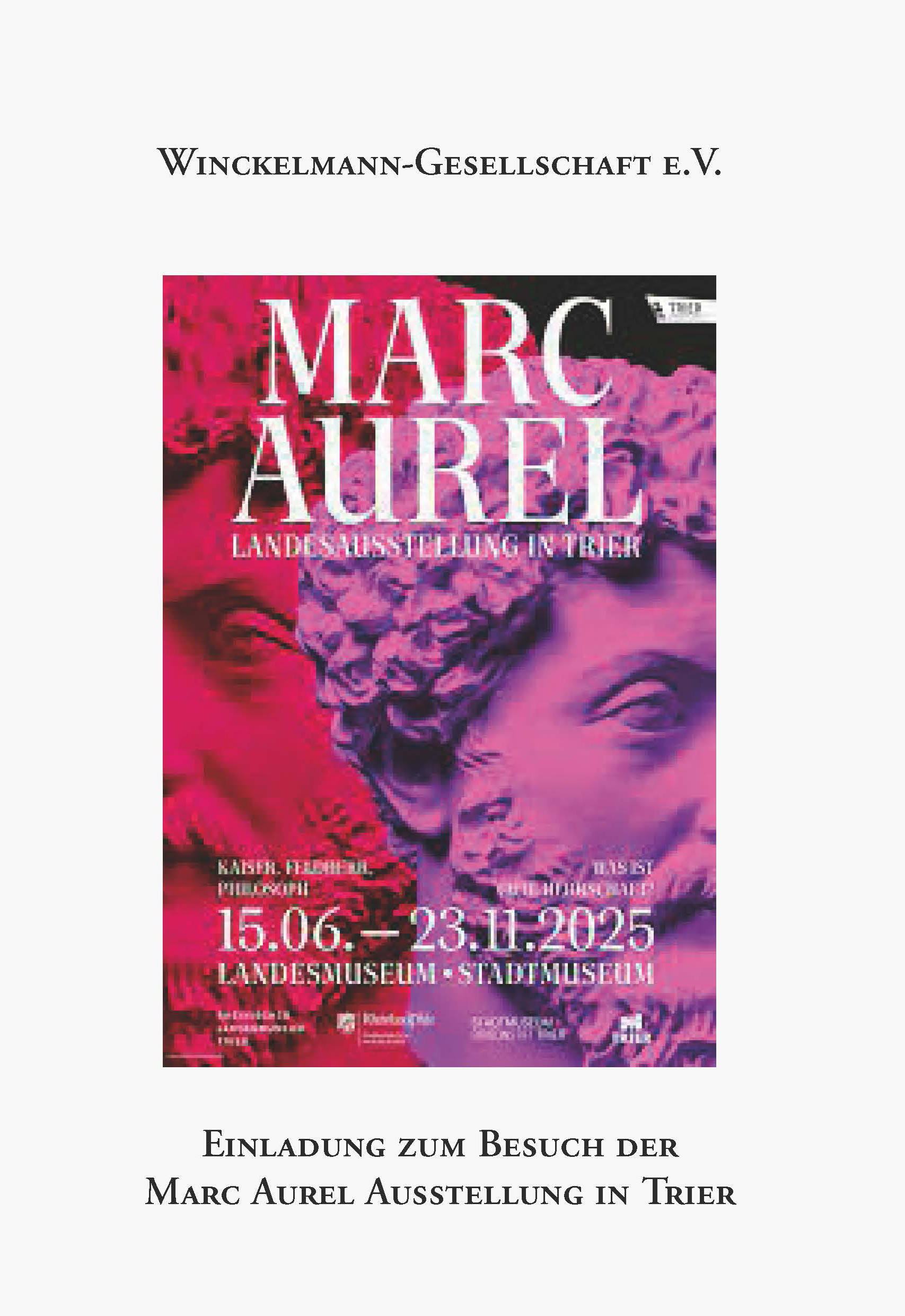 Besuch der Marc Aurel Ausstellung in Trier