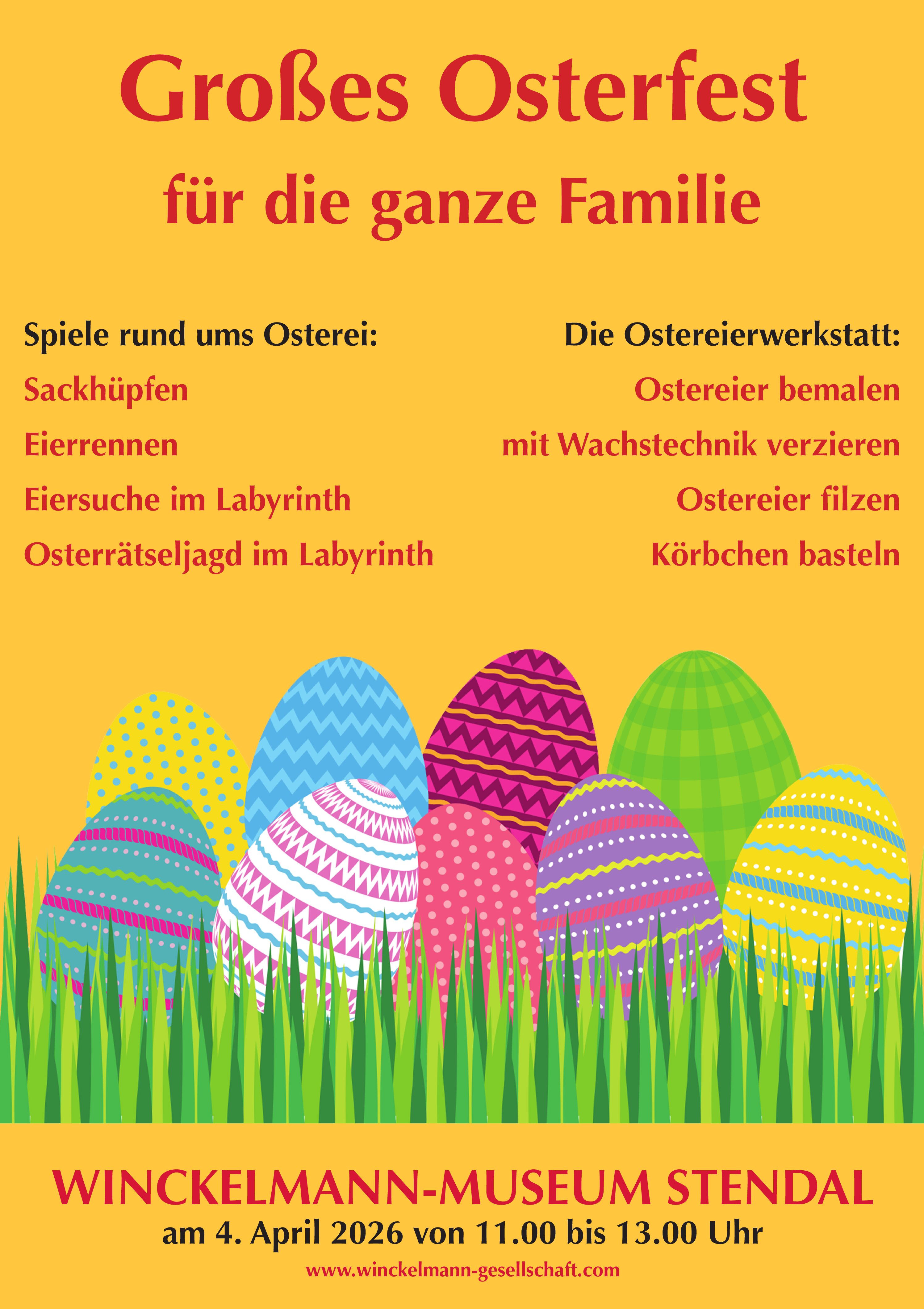 Großes Osterfest im Winckelmann-Park