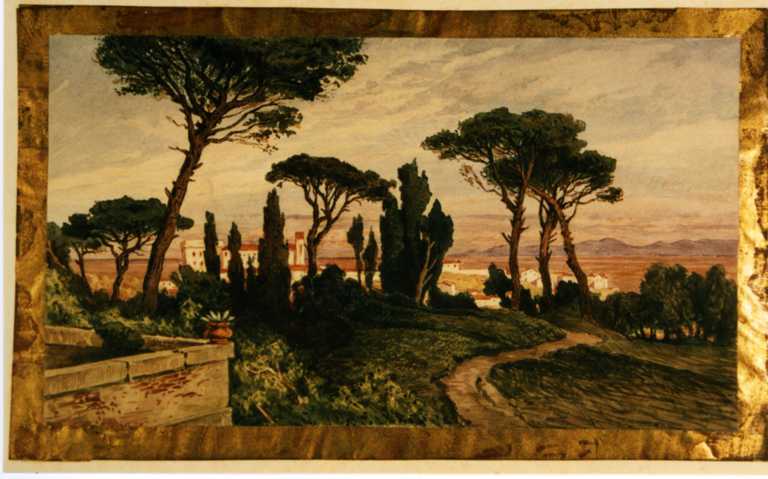 Georg Dehio – Reisebilder als künstlerischer Nachlass: Aquarelle. Zeichnungen